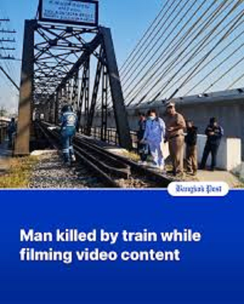 Sau khi tai nạn xảy ra, người lái tàu ngay lập tức liên lạc với cảnh sát địa phương. Các nhà chức trách đang mở cuộc điều tra vụ việc. Ảnh: Bangkok Post.