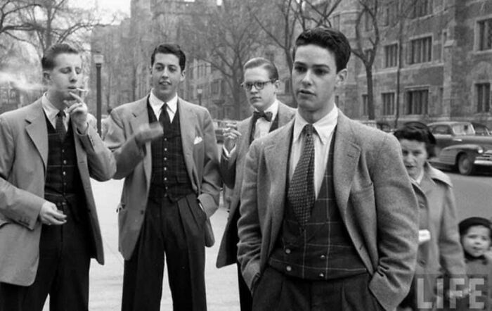 Những thanh thiếu niên của những năm 50 của thế kỷ trước.