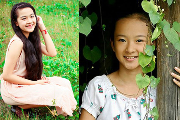 Sở hữu nhiều đường nét giống Angela Phương Trinh hồi còn nhỏ, Tam Triều Dâng được đặt biệt danh “Tiểu Angela Phương Trinh”. Ảnh: Danviet