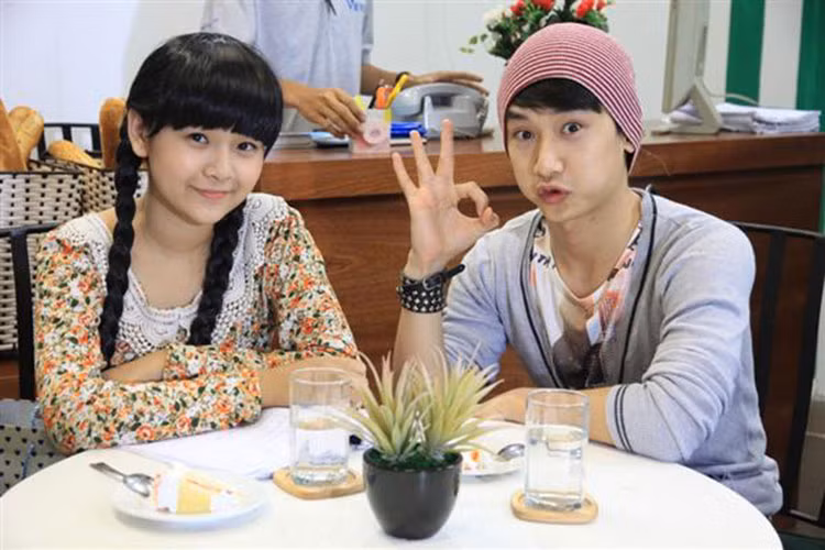 Triều Dâng sinh năm 1998, từng là một người mẫu teen, sau đó lấn sân đóng phim. Ảnh: VTV