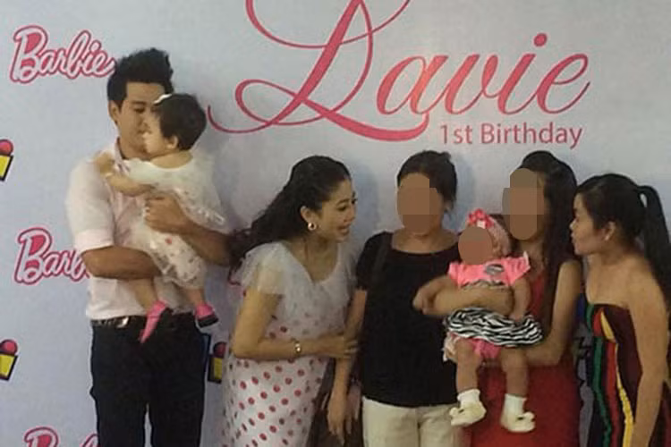 Không muốn hình ảnh Phùng Ngọc Huy bên con gái bị lộ ra ngoài, Mai Phương đã yêu cầu khách mời không chụp hình. Ảnh: Khampha