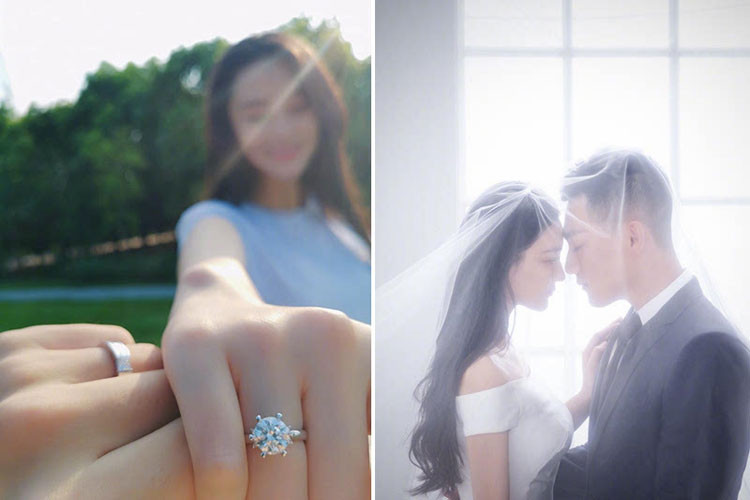 Trương Hinh Dư và Hà Tiệp gặp nhau trong gameshow về quân đội mang tên "Kỵ binh thần khuyển". Ảnh: Sina