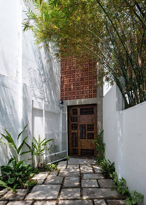 Ngoi nha giong nhu mot thien vien thanh tinh giua Sai Gon