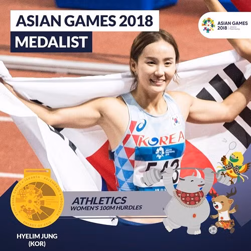 3. Hàn Quốc: 32 HCV, 40 HCB, 46 HCĐ