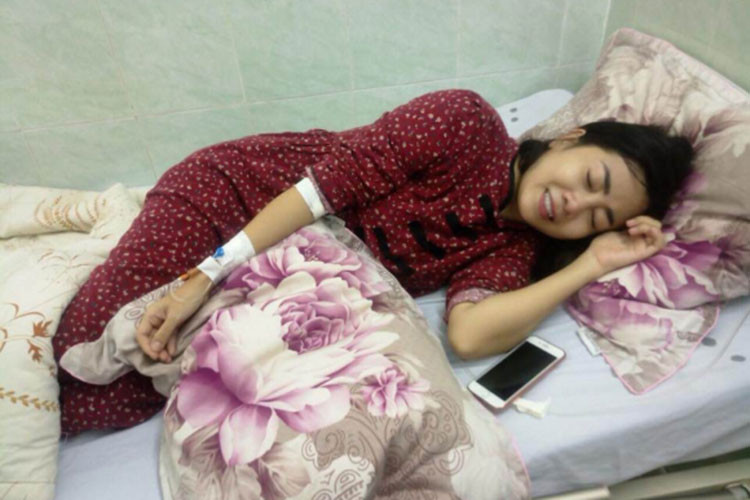 Dù đang đương đầu với căn bệnh ung thư phổi nhưng Mai Phương vẫn luôn lạc quan, mạnh mẽ. Ảnh: Infonet