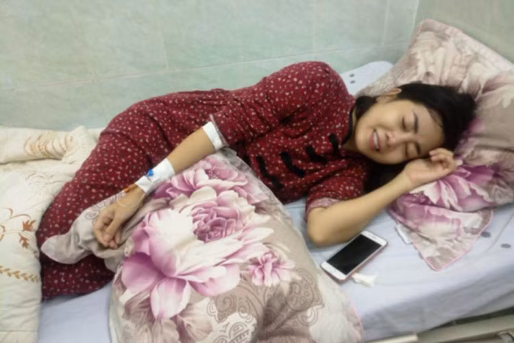 Dù đang đương đầu với căn bệnh ung thư phổi nhưng Mai Phương vẫn luôn lạc quan, mạnh mẽ. Ảnh: Infonet