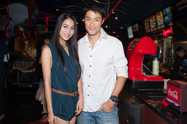 Johnny Trí Nguyễn và Nhung Kate được xem là cặp đôi đẹp của làng giải trí Việt. Ảnh: Danviet