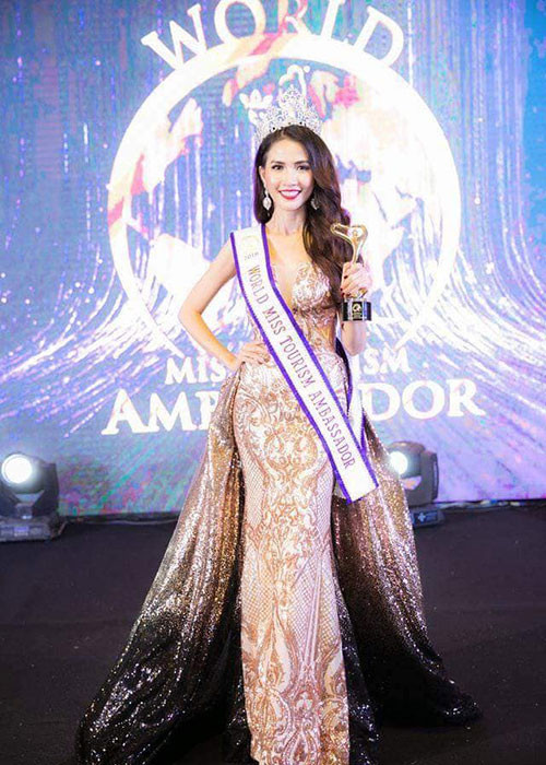Chung kết cuộc thi World Miss Tourism Ambassador - Hoa hậu Đại sứ Du lịch Thế giới 2018 vừa khép lại với chiến thắng thuộc về Phan Thị Mơ. Ảnh: Fanpage