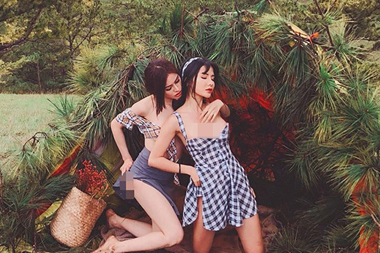 Theo Người lao động, Giám đốc Sở VHTT-DL tỉnh Lâm Đồng cho hay, đơn vị đang làm việc với điểm du lịch Tuyệt tình cốc cùng các bên liên quan để có hướng xử lý vụ việc Thư Dung tạo dáng, chụp ảnh phản cảm. Ảnh: Laodong