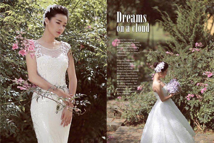 Mỗi lần hóa thân cô dâu, Nhã Phương lại được fans tấm tắc khen ngợi. Ảnh: Yan