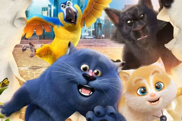 "Mèo mập đi phượt" là bộ phim hoạt hình chiếu rạp dịp Quốc khánh 2/9 hứa hẹn lấy nước mắt người xem với câu chuyện về tình cha con. Ảnh: Baovanhoa