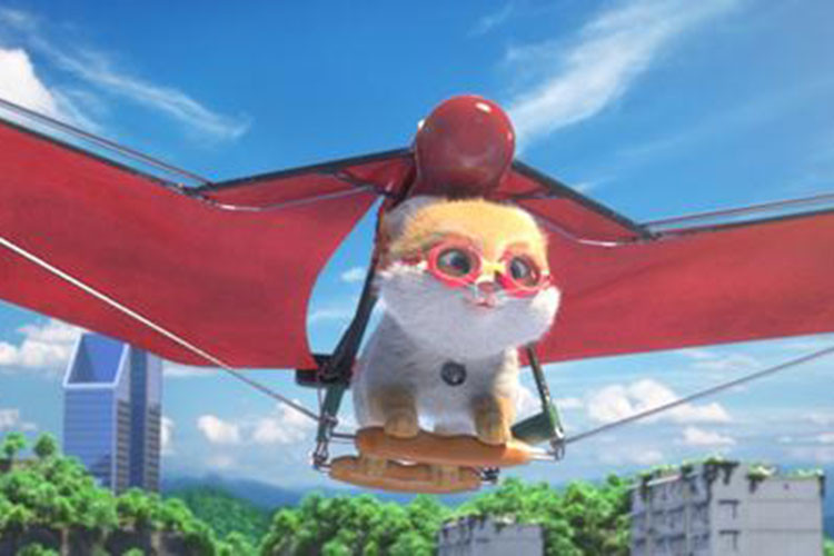 Trong “Mèo mập đi phượt”, chú mèo Cape bỏ nhà ra đi vì tò mò về thế giới bên ngoài khiến cha của chú Blanket hốt hoảng đi tìm. Ảnh: Lifestyle