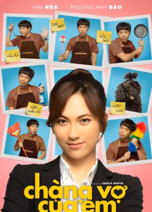 “Chàng vợ của em” hiện chiếu tại rạp. Phim đánh dấu sự tái xuất của ông vua phòng vé Thái Hòa. Ảnh: VTV