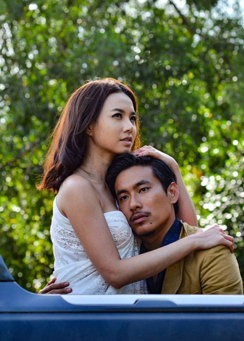 Đinh Ngọc Diệp cũng từng là người tình màn ảnh của Kiều Minh Tuấn. Cả hai đóng chung phim “Lộc phát”. Ảnh: Danviet