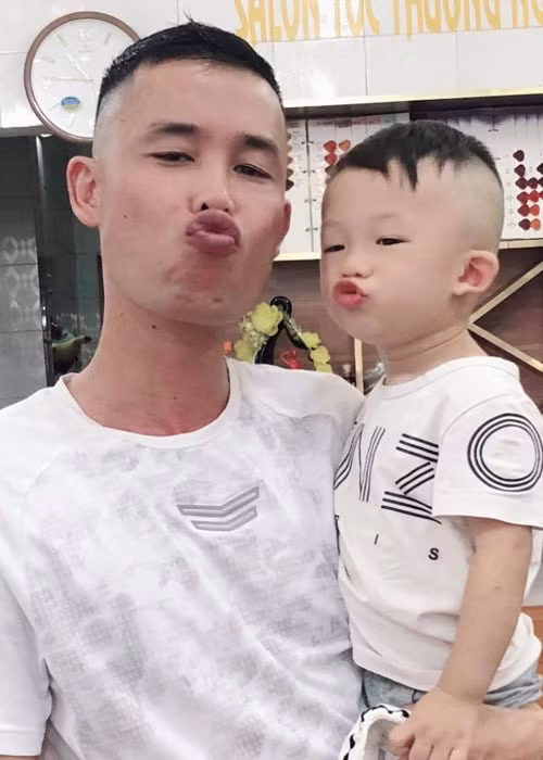 Vợ chồng Hiệp Gà đặt tên thân mật cho quý tử là Cu Tèo.