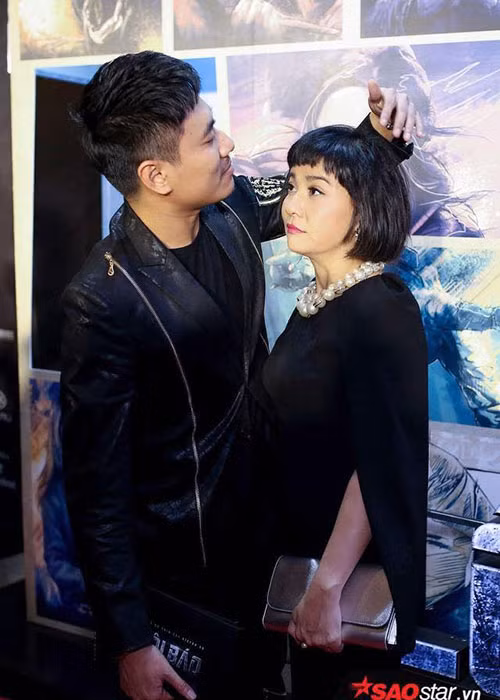 Cát Phượng và Kiều Minh Tuấn từng chia tay trong một tháng nhưng sau đó người chủ động giữ lại mối quan hệ này là nam diễn viên.