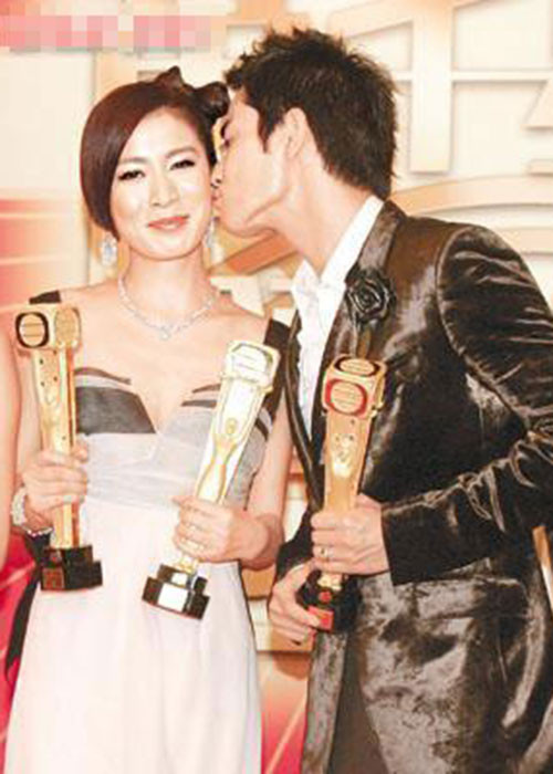 Trước khi gắn bó với Trần Khải Lâm, Trịnh Gia Dĩnh được cho là hẹn hò với không ít mỹ nhân trong đó có Xa Thi Mạn. Ảnh: Sohu