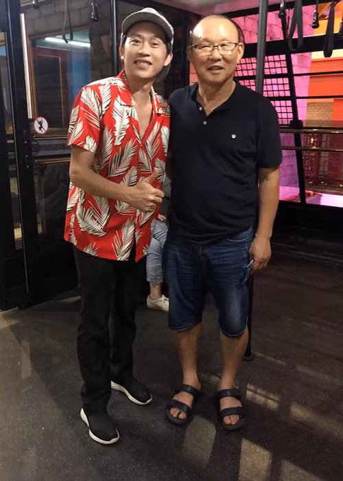 Hoai Linh, Huong Tram phat cuong vi Van Toan, HLV Park Hang-seo