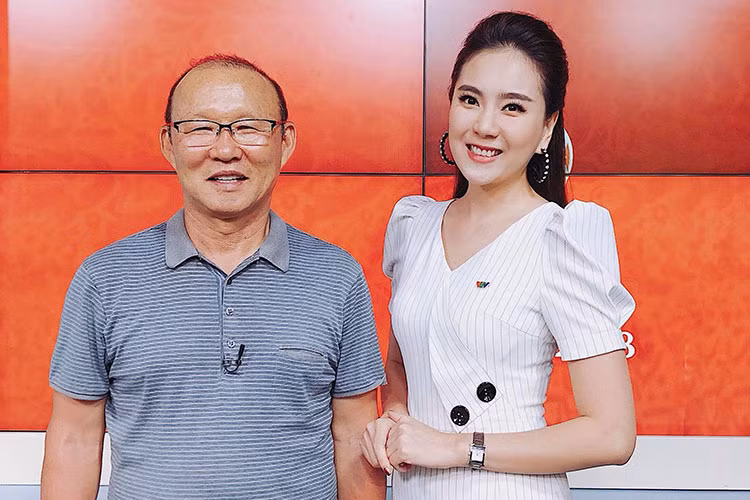 MC thời tiết Mai Ngọc gửi lời cảm ơn đến thầy trò HLV Park Hang-seo.