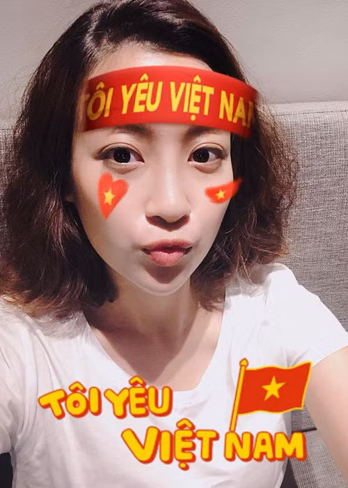 Đỗ Mỹ Linh bày tỏ niềm vui trước chiến thắng của Olympic Việt Nam.