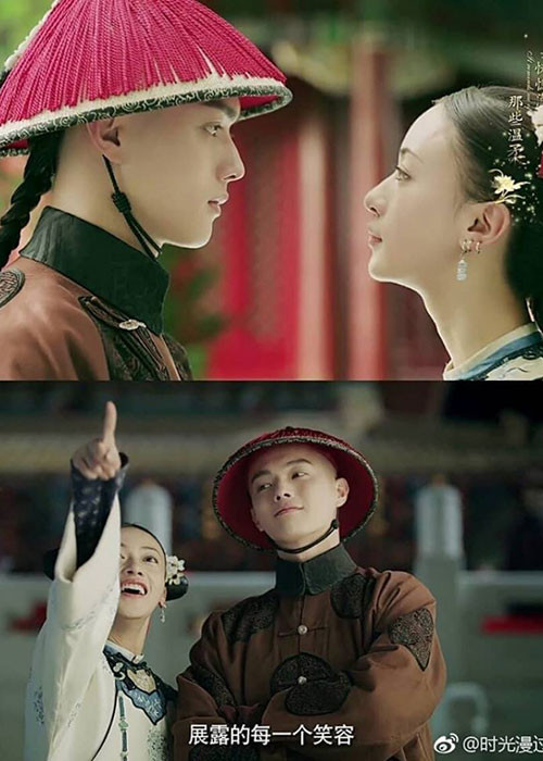 Ngụy Anh Lạc được cả Càn Long và Phó Hằng đem lòng yêu. Tuy nhiên, hiện tại, trái tim của cô vẫn hướng về Phó Hằng dù bị anh phụ tình. Ảnh: Thegioidienanh