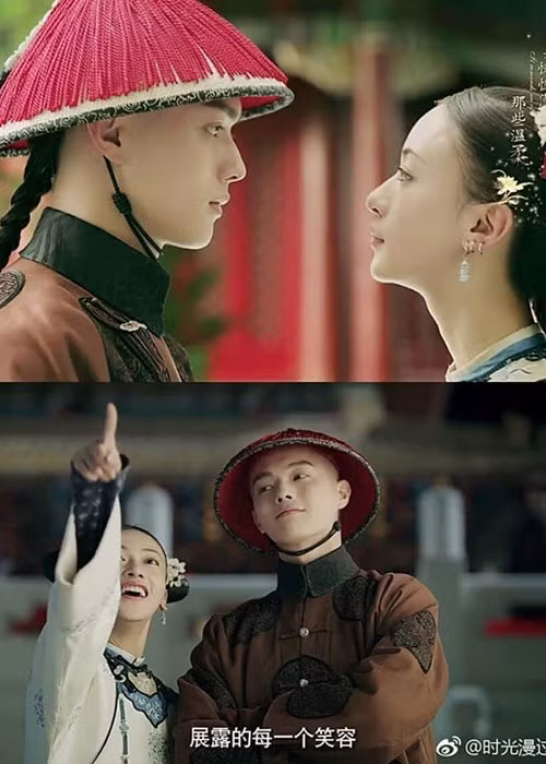 Ngụy Anh Lạc được cả Càn Long và Phó Hằng đem lòng yêu. Tuy nhiên, hiện tại, trái tim của cô vẫn hướng về Phó Hằng dù bị anh phụ tình. Ảnh: Thegioidienanh