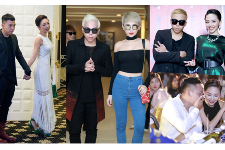 Năm 2015, Tóc Tiên vướng nghi vấn tình cảm với Hoàng Touliver. Ảnh: Yan