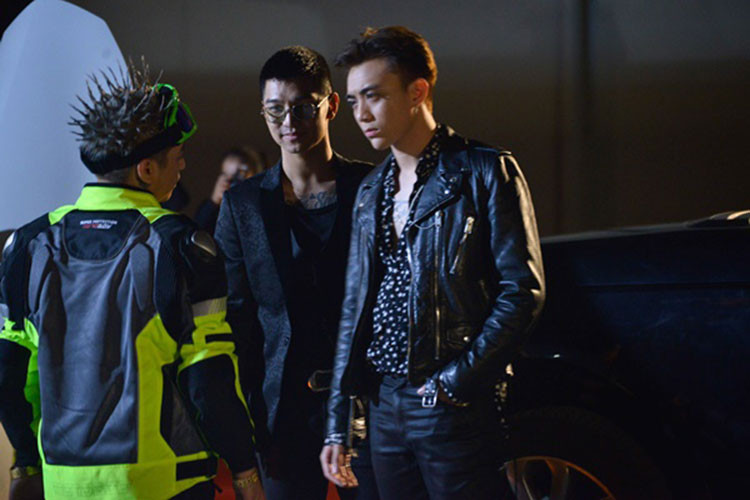 Năm 2018, Soobin đóng phim “Yolo - Bạn chỉ sống một lần”. Đây là vai diễn đầu tay của anh. Ảnh: NVCC