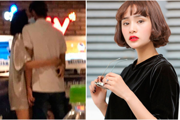 Năm 2017, lộ clip ôm eo, hôn má Hiền Hồ, Soobin khẳng định cả hai chỉ là bạn bè thân thiết khiến dư luận tranh cãi. Ảnh: Ngoisao