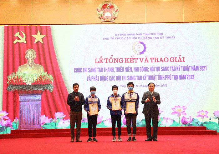 Phu Tho: Tong ket Hoi thi sang tao ky thuat nam 2021