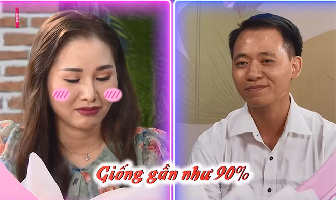 Tiếp đó, cặp đôi khiến Cát Tường vô cùng bất ngờ khi đoán trúng hình đối phương dù chưa gặp mặt. Mở rào đối diện, Diễm My cảm nhận bạn trai hiền, còn Văn Sáng thấy bạn gái đẹp và dễ thương giống gần 90% những gì anh tưởng tượng.