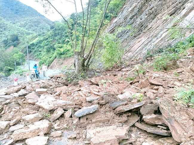 Dong dat 3 do richter o huyen mien nui Nghe An