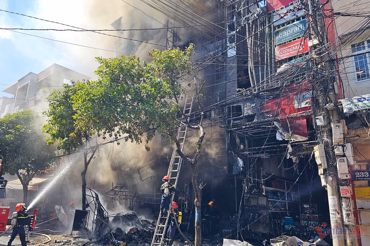 Vu chay o trung tam TP Buon Ma Thuot la do chap dien