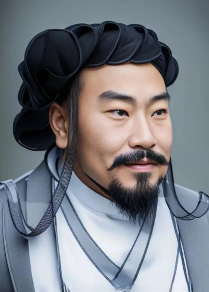 Hình ảnh này khiến cư dân mạng bất ngờ và hụt hẫng, vì nó khác biệt hoàn toàn so với hình tượng quen thuộc của nhân vật lịch sử này.