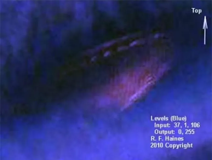 Mark de Antonio, một nhà thiết kế hiệu ứng video, giải thích rằng sự xuất hiện của vật thể có thể là kết quả của hiệu ứng lăng kính khi ánh sáng chiếu vào tinh thể băng trong khí quyển, tạo ra cầu vồng tuyệt đẹp.