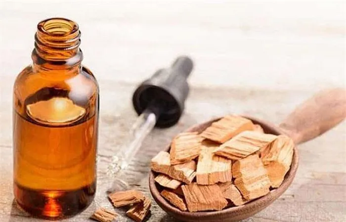 Toàn bộ cây đàn hương từ thân, rễ, lõi, đều chứa một loại tinh dầu màu vàng thơm ngát, có giá trị cao.