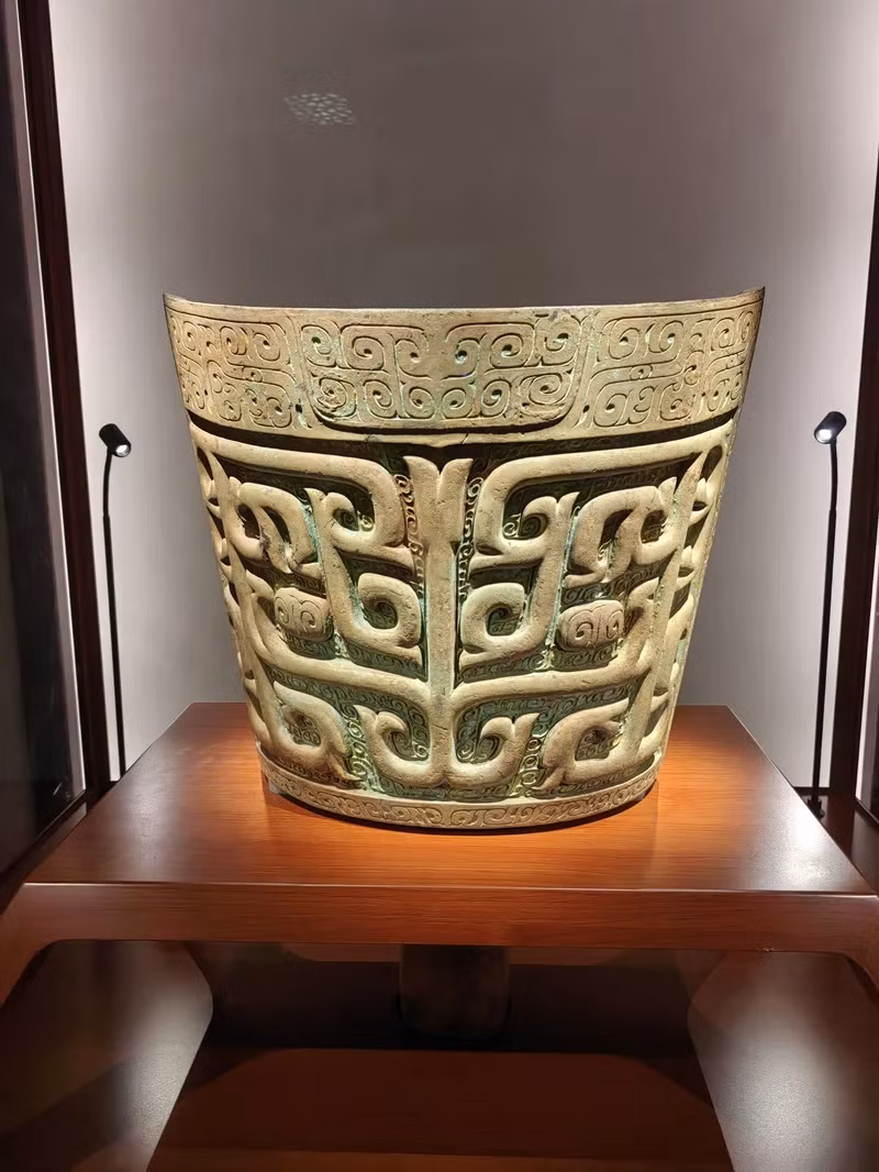 Để bảo tồn và giữ gìn di sản văn hóa, chiếc chũm chọe đã được giữ lại trong Bảo tàng Tuyên Thành và được xếp hạng là Di tích Văn hóa Hạng nhất Quốc gia.