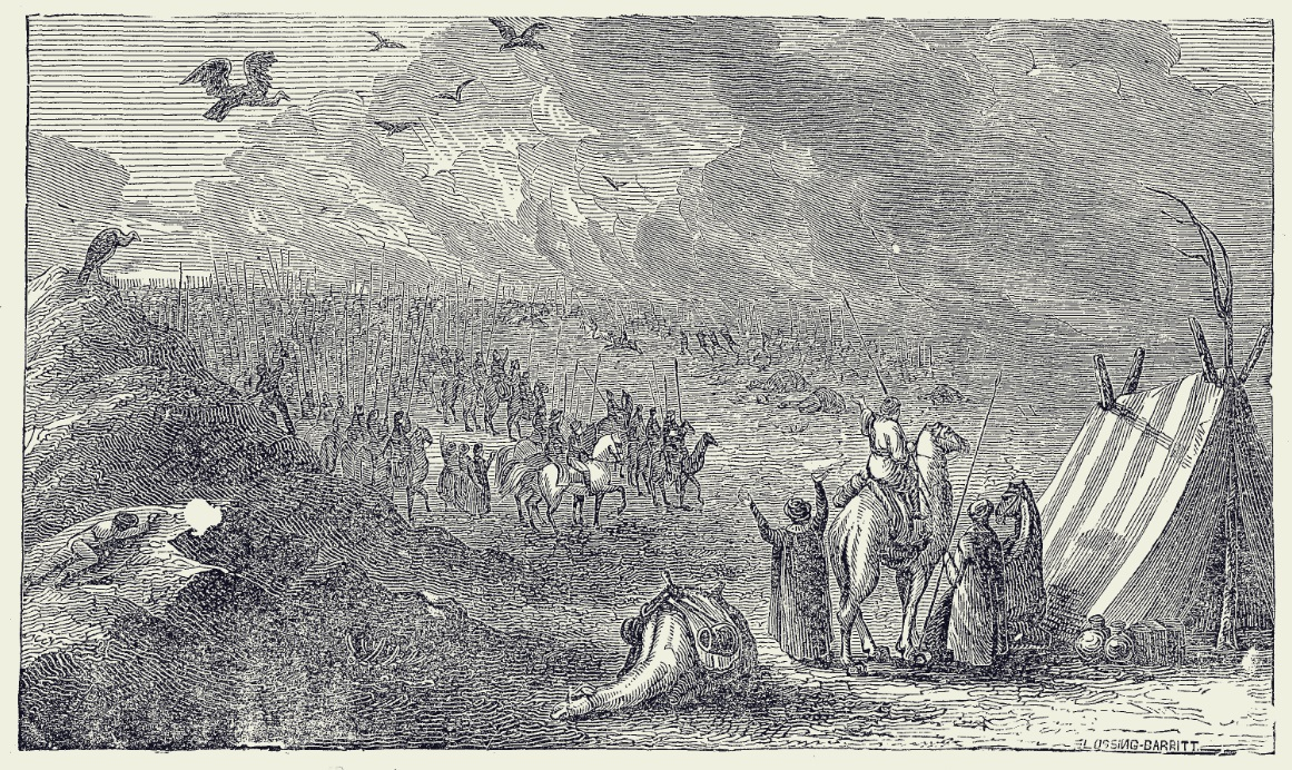 Trong lịch sử, có một sự kiện kỳ lạ khi đội quân Ba Tư gồm 50.000 người đột nhiên mất tích hơn 2.500 năm trước đây, sau khi vua Cambyses II cử họ tấn công đối thủ.