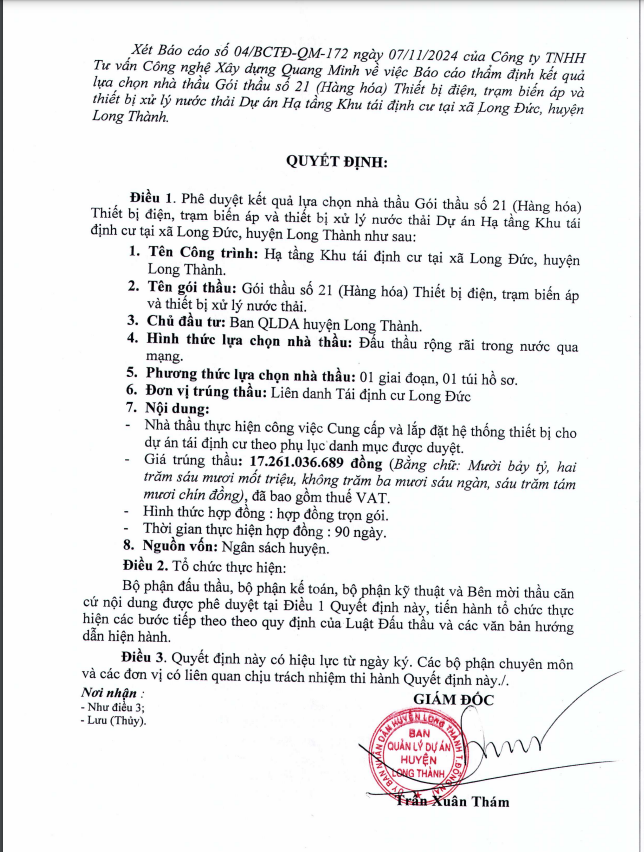 Vi sao goi thiet bi dien tai du an ha tang KDC Long Duc bi khieu nai?-Hinh-2