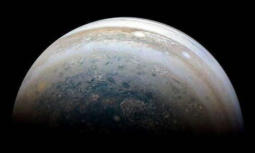 Cực nam của sao Mộc. Ảnh: Reuters