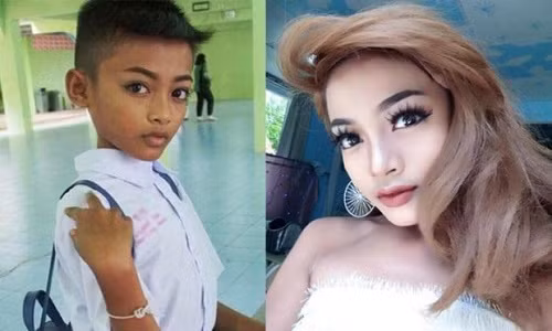 Hình ảnh so sánh đối lập khiến Nesty được nhiều người chú ý.