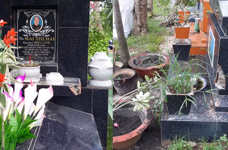 Vụ việc đã được người dân báo công an địa phương và cơ quan điều tra Công an huyện Nhà Bè đã vào cuộc.