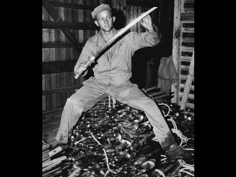 Cũng trong năm đó, thứ duy nhất trong văn hóa Samurai còn tồn tại trong quân đội Nhật Hoàng chính là những thanh kiếm Gunto. Sự có mặt của những thanh kiếm này trong quân đội Nhật Hoàng như một thứ vũ khí chính thức mang cả tính thực chiến lẫn nghi thức đã giúp cho rất nhiều Samurai Nhật Bản thời bấy giờ xung phong tham gia vào quân đội Nhật Bản dù họ cực kỳ bất mãn khi chính phủ Nhật đã đặt các Samurai ra ngoài vòng pháp luật. Nguồn ảnh: Youtube.