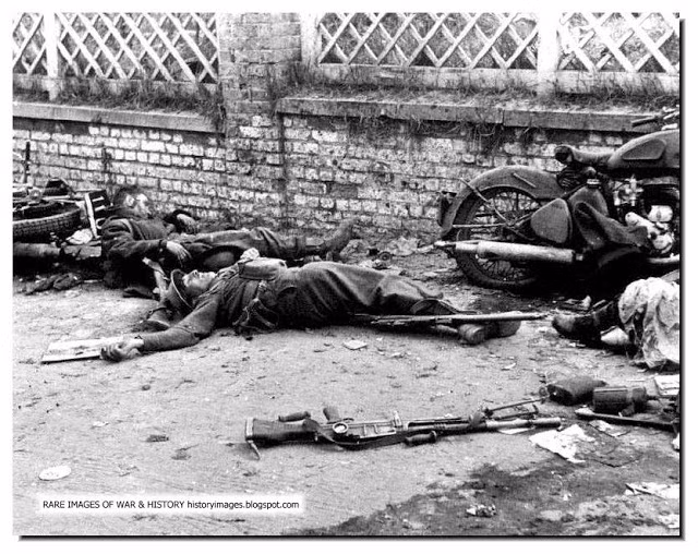 Những binh lính Pháp bỏ mạng trước nỗ lực tuyệt vọng ngăn chặn bước tiến của Đức Quốc Xã. Nguồn ảnh: Historyimg.