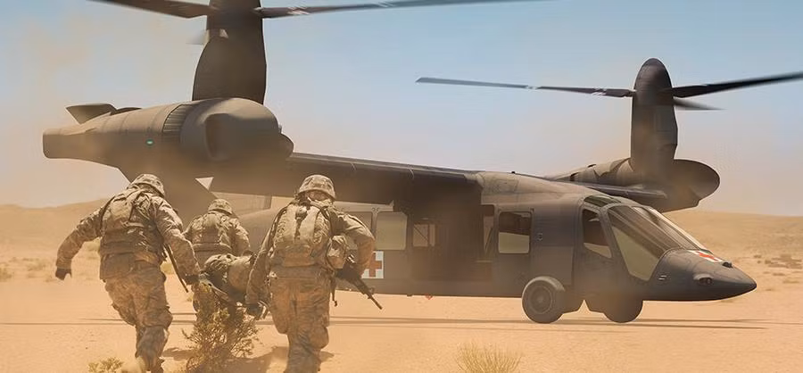 Trực thăng Bell V-280 Valor được thiết kế để phục vụ trong Quân đội Mỹ tương lai, với độ sẵn sàng chiến đấu cao nhất, cùng khả năng thực hiện nhiều nhiệm vụ đa dạng V-280 được coi là cuộc cách mạng làm thay đổi cán cân trong cuộc đua sức mạnh quân sự trên thế giới. Nguồn ảnh: wordlessTech