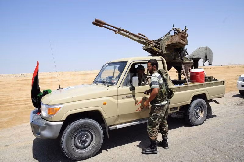 Phổ biến nhất vẫn là các loại xe có xuất xứ bởi hãng TOYOTA trang bị súng máy phòng không hai nòng 14,5mm. Đây là biến thể của súng máy hạng nặng KPV có tốc độ băn lên tới 1.200 viên/phút. Nguồn ảnh: haolexiang