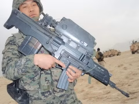 K11 chính là sản phẩm của công ty Daewoo Precision, hãng sản xuất vũ khí nổi tiếng của Hàn Quốc. Nguồn ảnh: world news