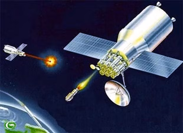 Mỹ nghi Nga bí mật thử nghiệm vũ khí không gian My nghi Nga bi mat thu nghiem vu khi khong gian