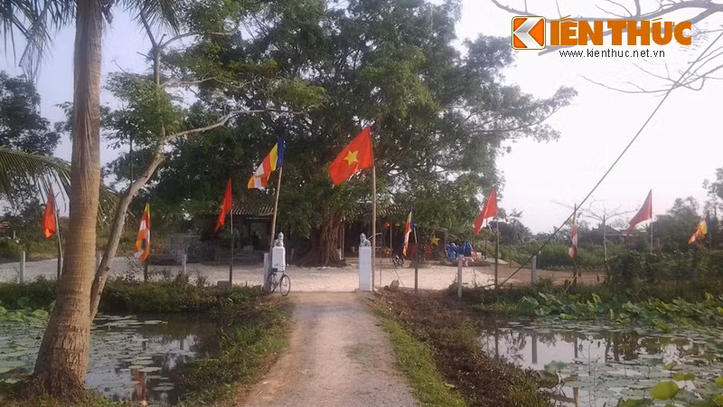 Phật hoàng Trần Nhân Tông đã lưu trú tại chùa một thời gian để giảng đạo. Ảnh: PVHTT huyện Lệ Thủy