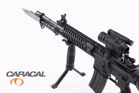 Súng có trọng lượng 3,4kg, chiều dài khi mở báng là 922mm, khi rút báng còn 828m. Nguồn ảnh: Global Weapons Systems